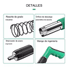 Kit De Pistola De Fijación De Pared Portátil + 100clavos