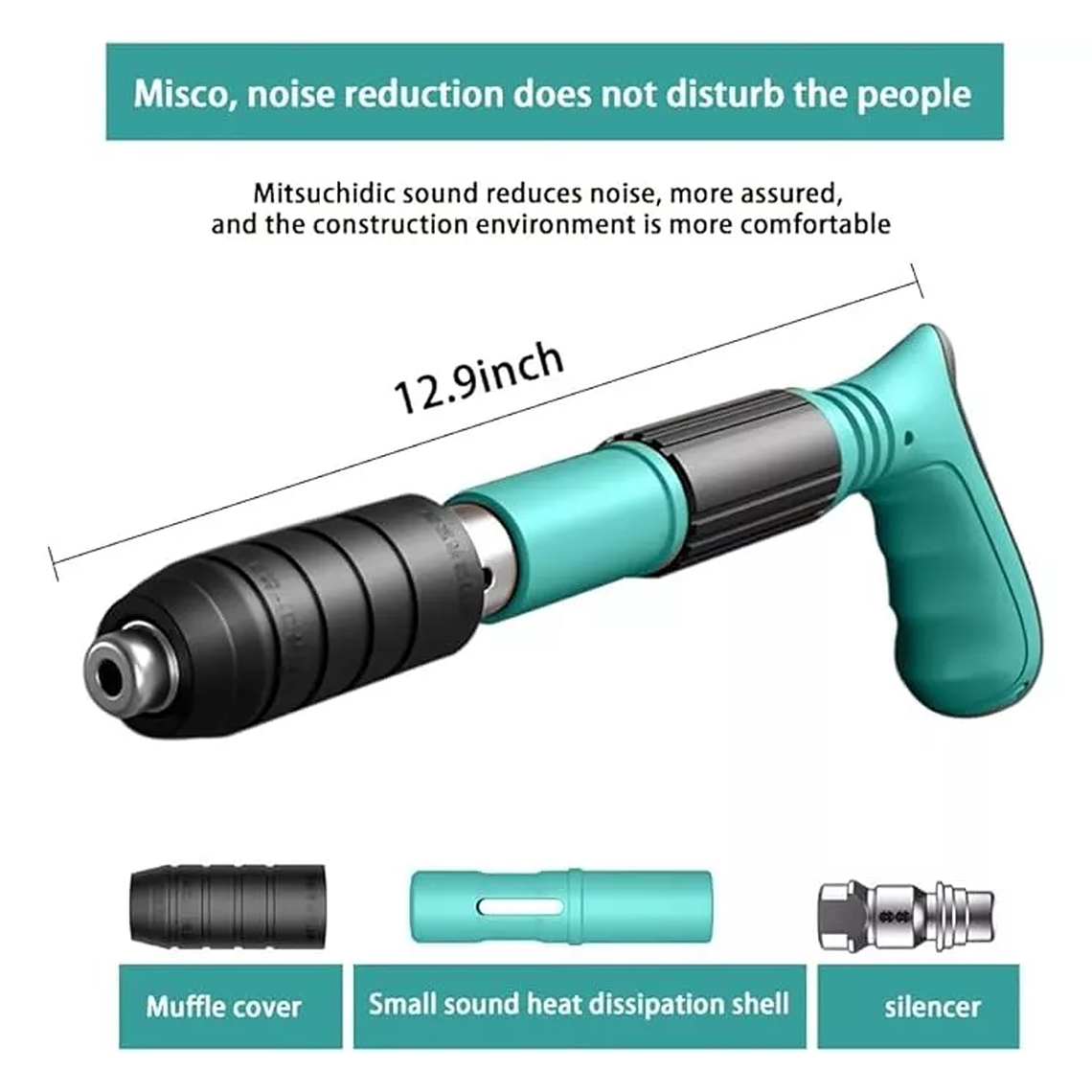 Kit De Pistola De Fijación De Pared Portátil 6