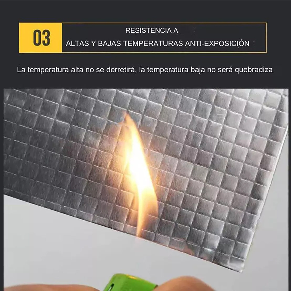 Cinta Sellador Butilo Techo Gotera Impermeable 5cmx10mtrs 2