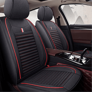 Set 5 Funda Cubre Asiento Universal Tela Forro Asiento