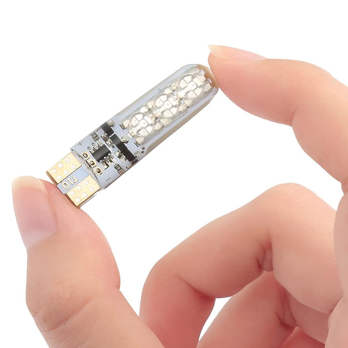 Ampolleta Led Cola De Pez T10 Multicolor Rgb Control 2