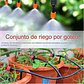 Kit De Riego Sistema Automático Por Goteo 30mtrs 149pcs - Miniatura 4