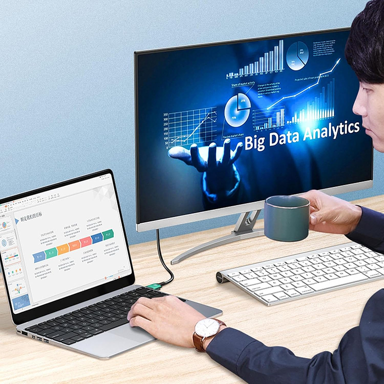 Cable Hdtv 8k 60hz/48gbps Hd2.1v De 3mts. 7680x4320p 3