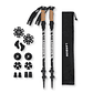 Pack 2 Bastones Trekking Senderismo Plegable Aluminio 7075 - Miniatura 1