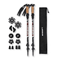 Pack 2 Bastones Trekking Senderismo Plegable Aluminio 7075 - Miniatura 2