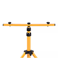 Soporte Base Atril Tripode Para Foco Led 220v O Emergencia - Miniatura 5