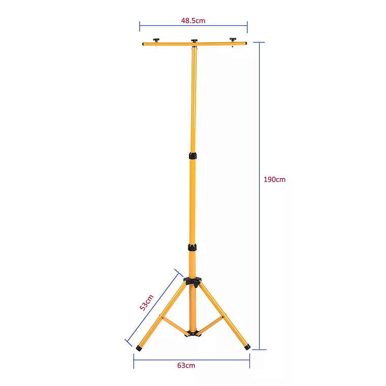 Soporte Base Atril Tripode Para Foco Led 220v O Emergencia 9