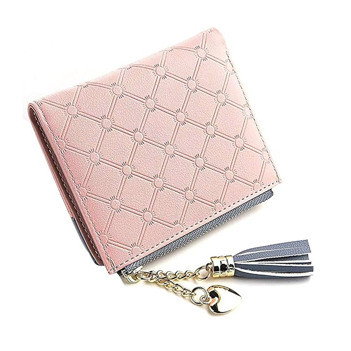 Billetera Tarjetero Monedero Elegante De Mujer Eco Cuero 4