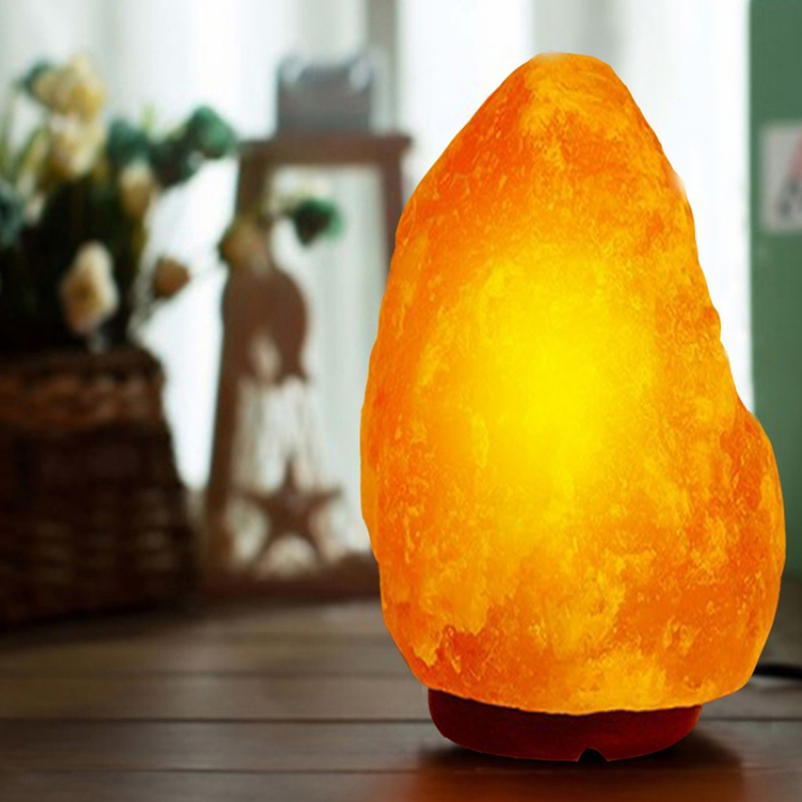 Lampara De Sal Del Himalaya Piedra De 2 A 3 Kg 3