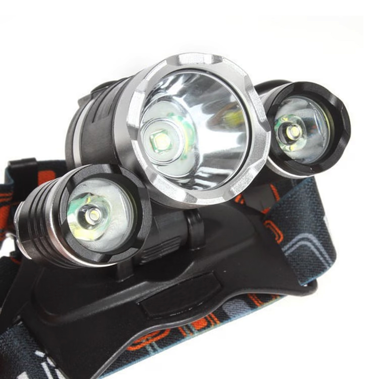 Linterna Frontal 800 Lumenes Led Minero 2
