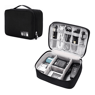 Bolso Organizador De Cables Y Accesorios Usb Viajero