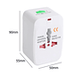 Enchufe Universal Adaptador Viajero Internacional - Miniatura 4