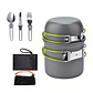 Set Ollas Kit Camping 5 Piezas Ultraligero - Miniatura 1