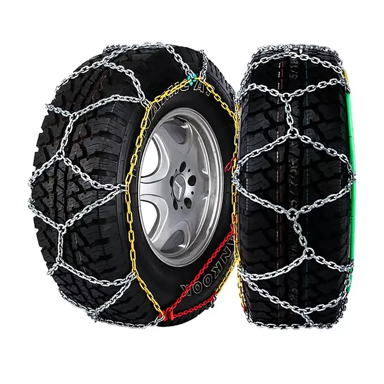 Cadena Para Nieve Barro Antideslizante Auto Par 12mm Kn-130 1