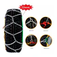 Cadena Para Nieve Barro Antideslizante Auto Par 12mm Kn-130 - Miniatura 2