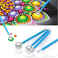 Kit Puntillismo Para Mándalas Herramienta Completa 35 Pzs - Miniatura 7
