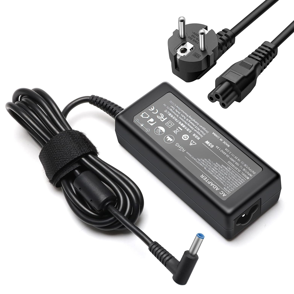 Cargador Notebook Para Hp Punta Azul 19.5v 3.33a 65w 1