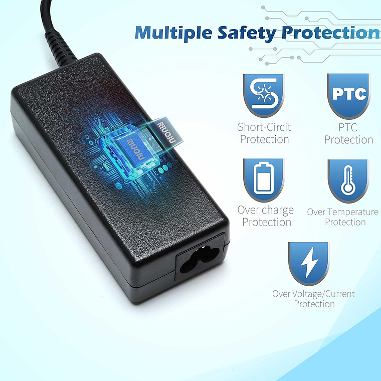 Cargador Notebook Para Hp Punta Azul 19.5v 3.33a 65w 2