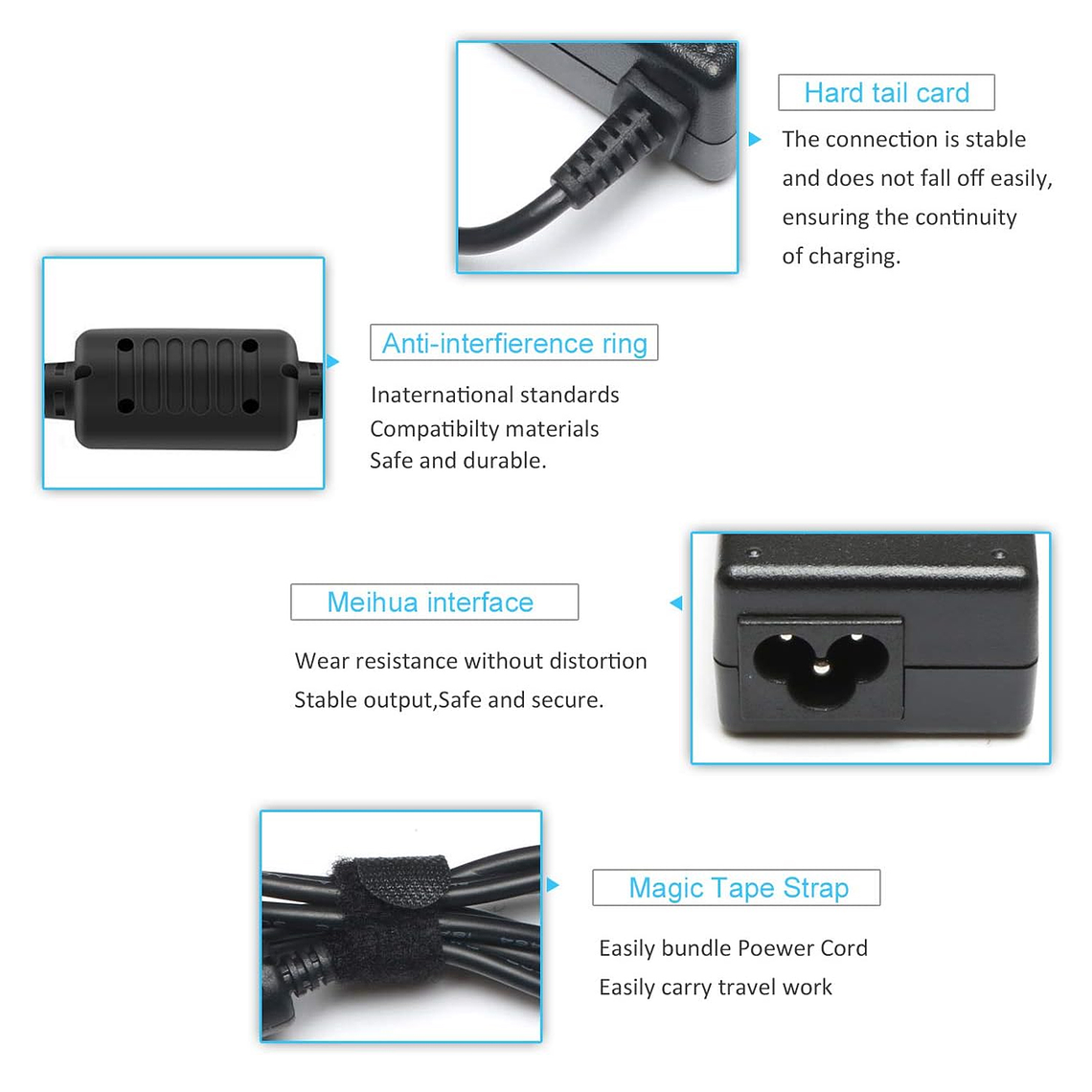 Cargador Notebook Para Hp Punta Azul 19.5v 3.33a 65w 5