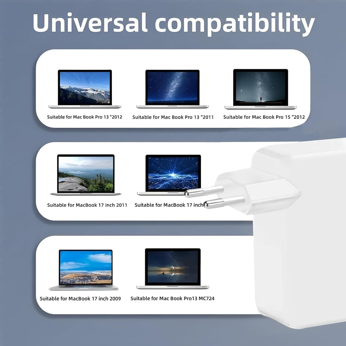 Cargador Generico 60w 16.5v 3.65a Para Macbook Pro 4