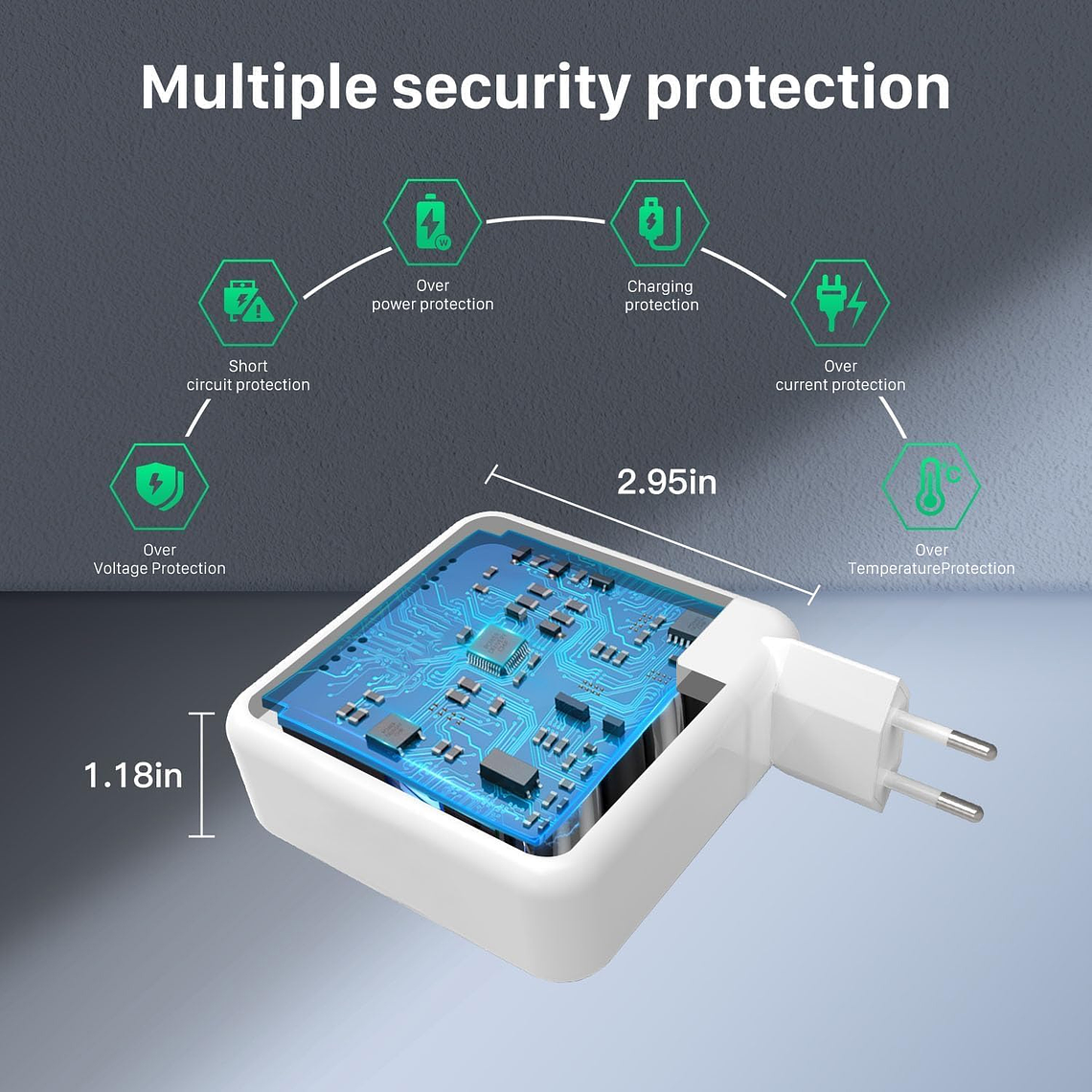 Cargador Generico 96w 20.5v 4.7a Usb C Para Macbook Pro 4