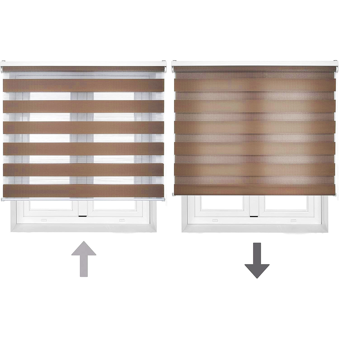 Cortina Roller Duo Zebra Dia Y Noche Persiana 100x180cm 7