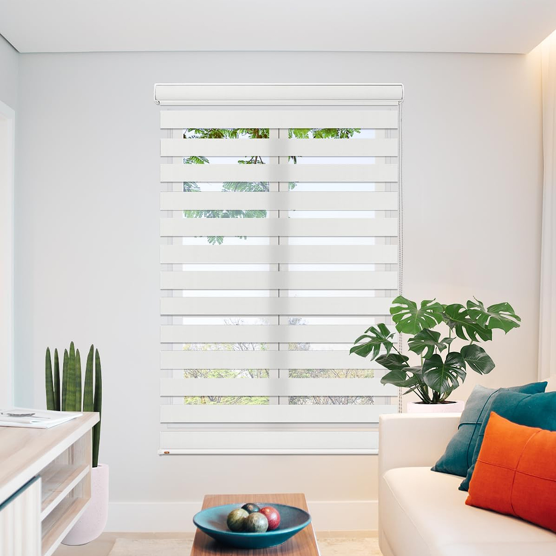 Cortina Roller Duo Zebra Dia Y Noche Persiana 100x180cm 2