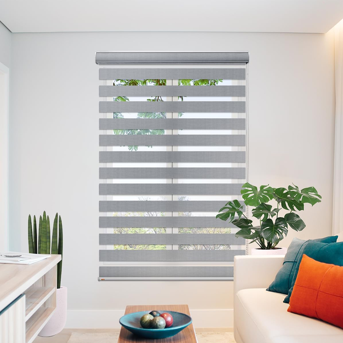 Cortina Roller Duo Zebra Dia Y Noche Persiana 100x180cm 3