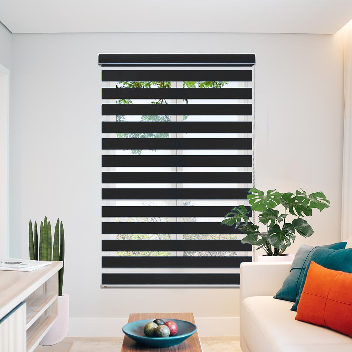 Cortina Roller Duo Zebra Dia Y Noche Persiana 100x180cm 4