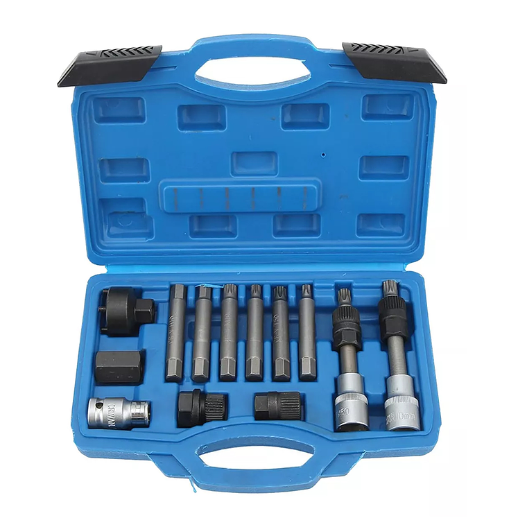 Puntas Dados Extractor De Poleas 13pzs Alternador Universal 1