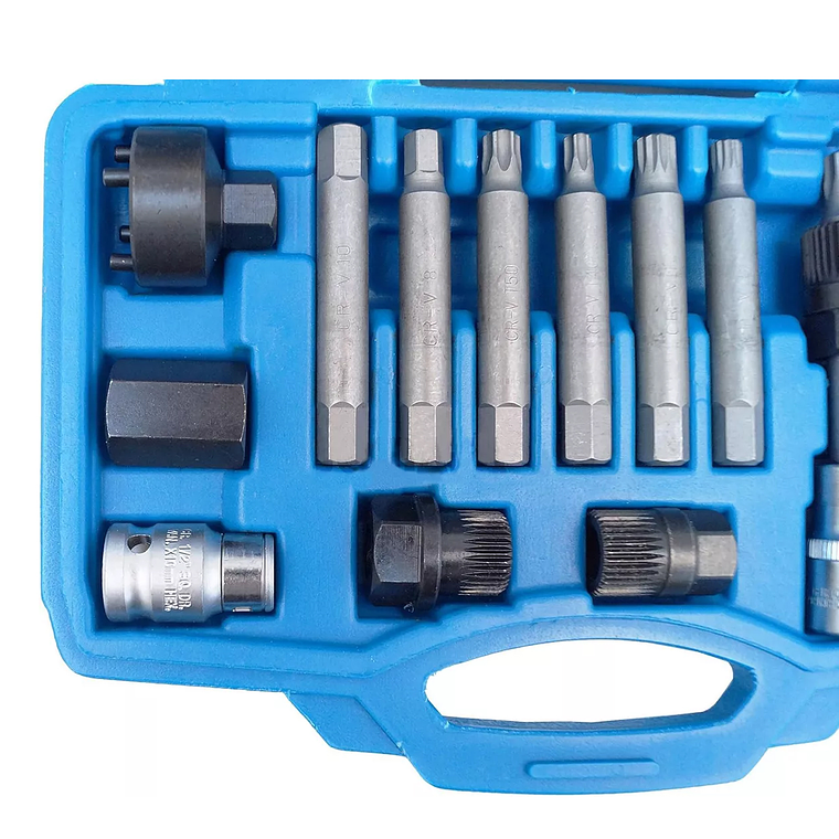 Puntas Dados Extractor De Poleas 13pzs Alternador Universal 2