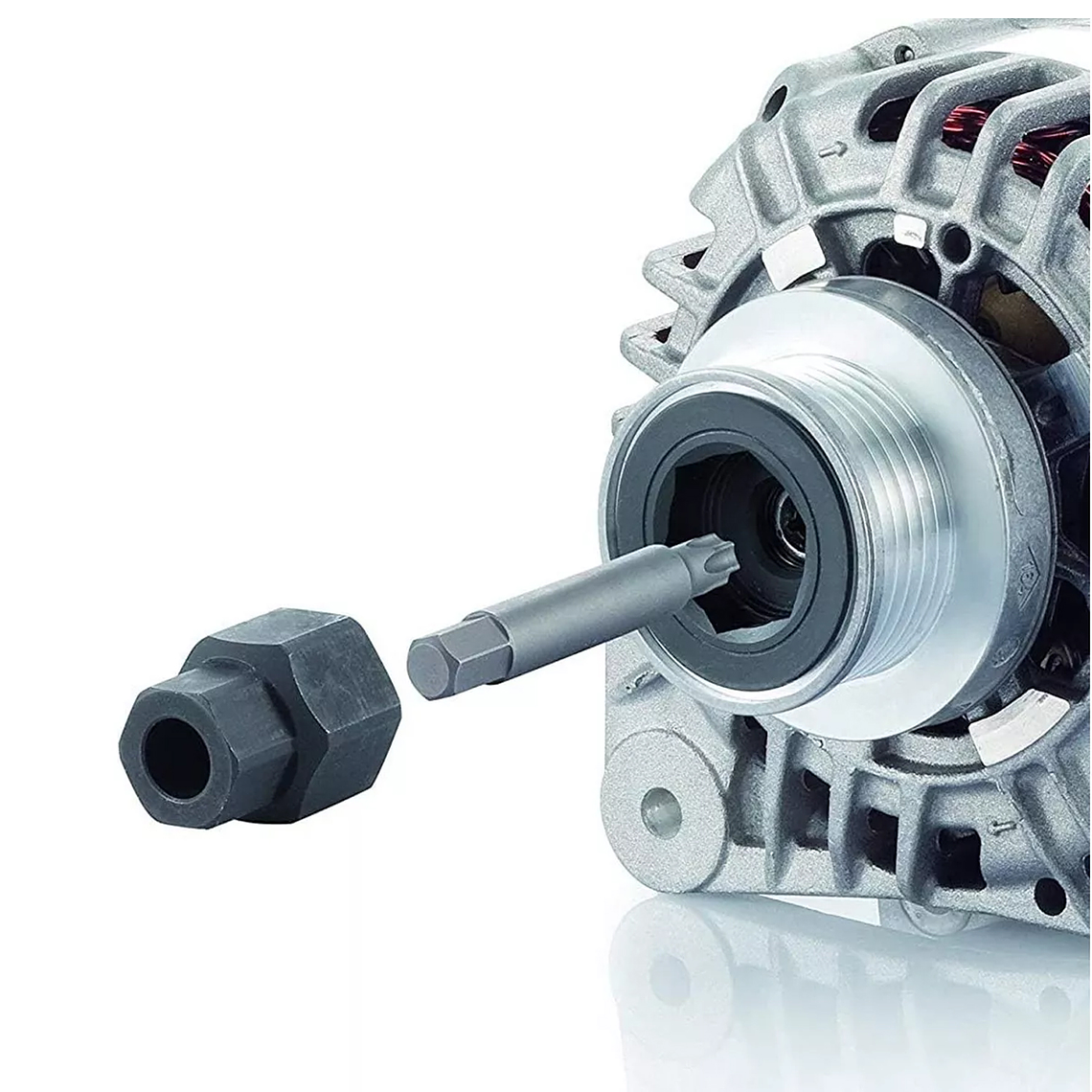 Puntas Dados Extractor De Poleas 13pzs Alternador Universal 7