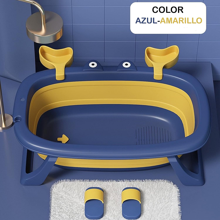 Tina Bañera Plegable Para Bebe De Cangrejo Edad 3-36 Meses 3