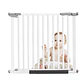 Reja Seguridad Escalera Puerta Ajustable Para Bebe Mascotas - Miniatura 1