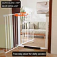 Reja Seguridad Escalera Puerta Ajustable Para Bebe Mascotas - Miniatura 4