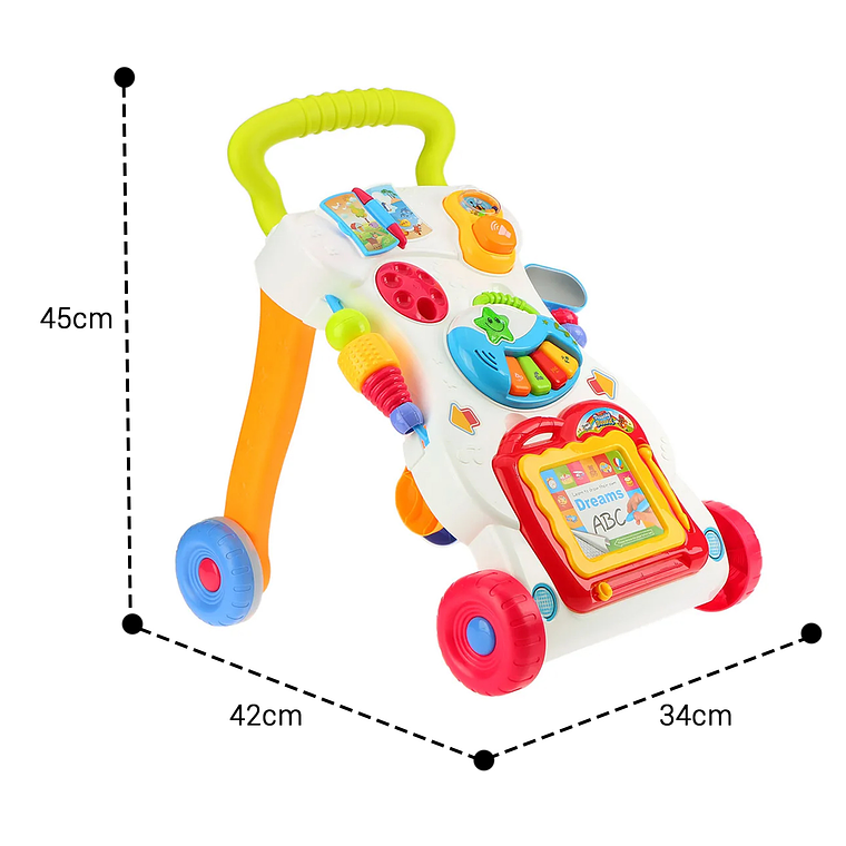 Caminador Para Bebe Musical De Juguete 6