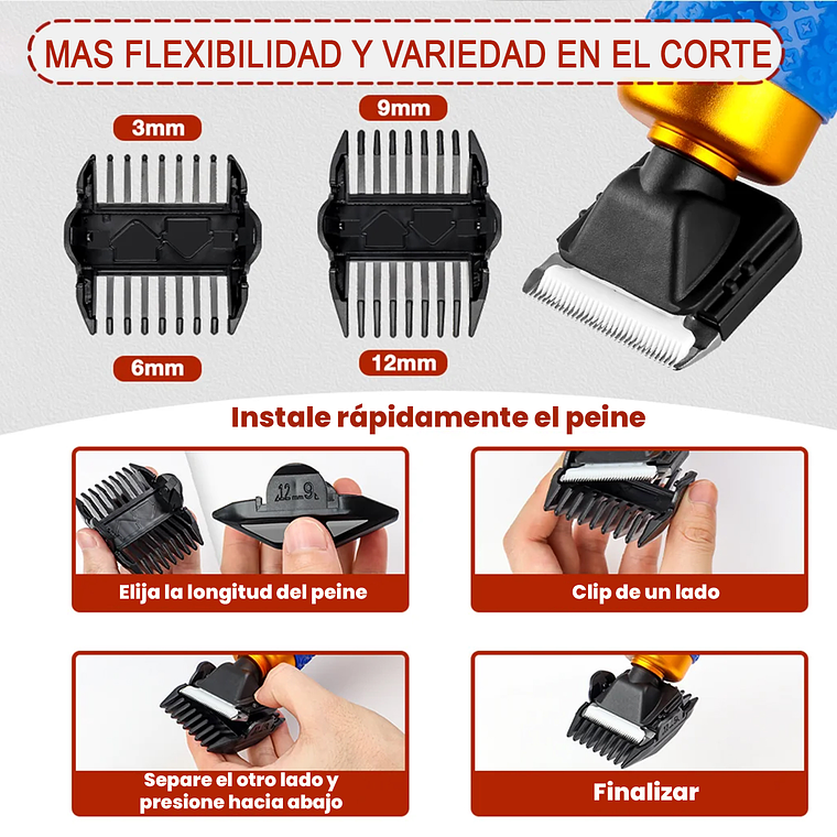 Cortador Pelo Electrica Para Alfombras Y Mascotas 200w 4
