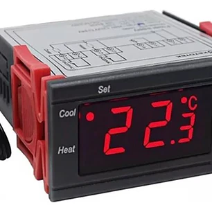 Controlador Digital Temperatura Y Humedad Sht2000 220v