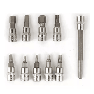 Llave De Torque Torquimetro 1/4 Pulgada 5 A 25nm -11 Piezas