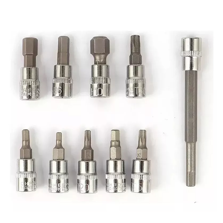 Llave De Torque Torquimetro 1/4 Pulgada 5 A 25nm -11 Piezas 2