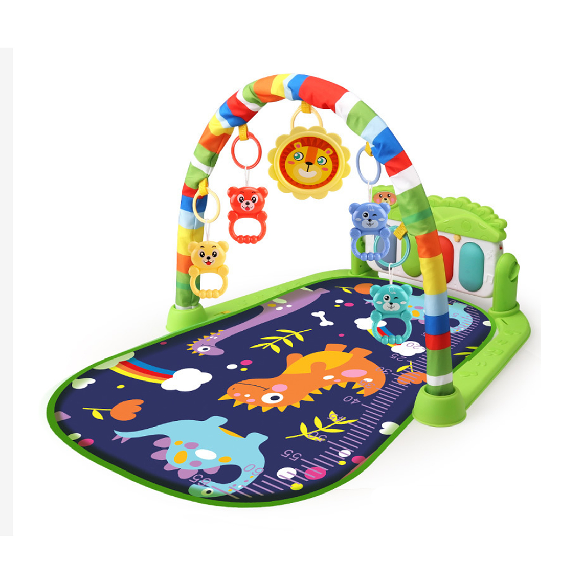 Alfombra Musical Con Piano Set Estimulación Para Bebe 2