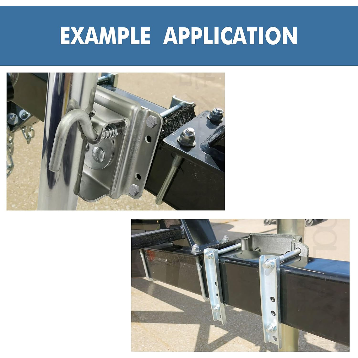 Pata Carro Arrastre Rueda Maniobrable Enganche 4