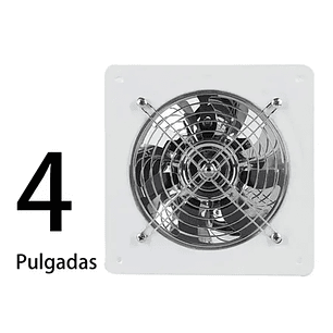 Extractor De Aire Metálico Industrial 4 Pulgadas 10cm 25w