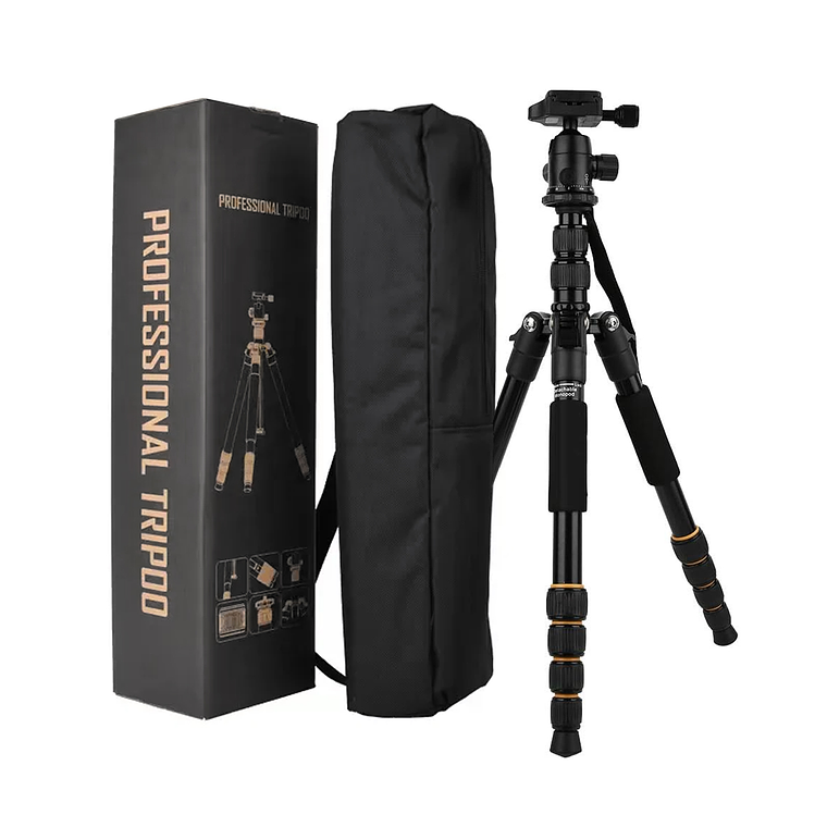 Tripode Camara fotografica, Celular Video Profesional Con Cabezal 1