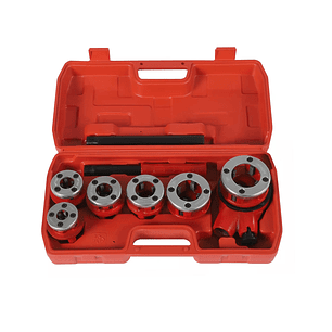 Set Juego De Terrajas Manual Para Tubo 6 Piezas 1/2 - 1 1/4