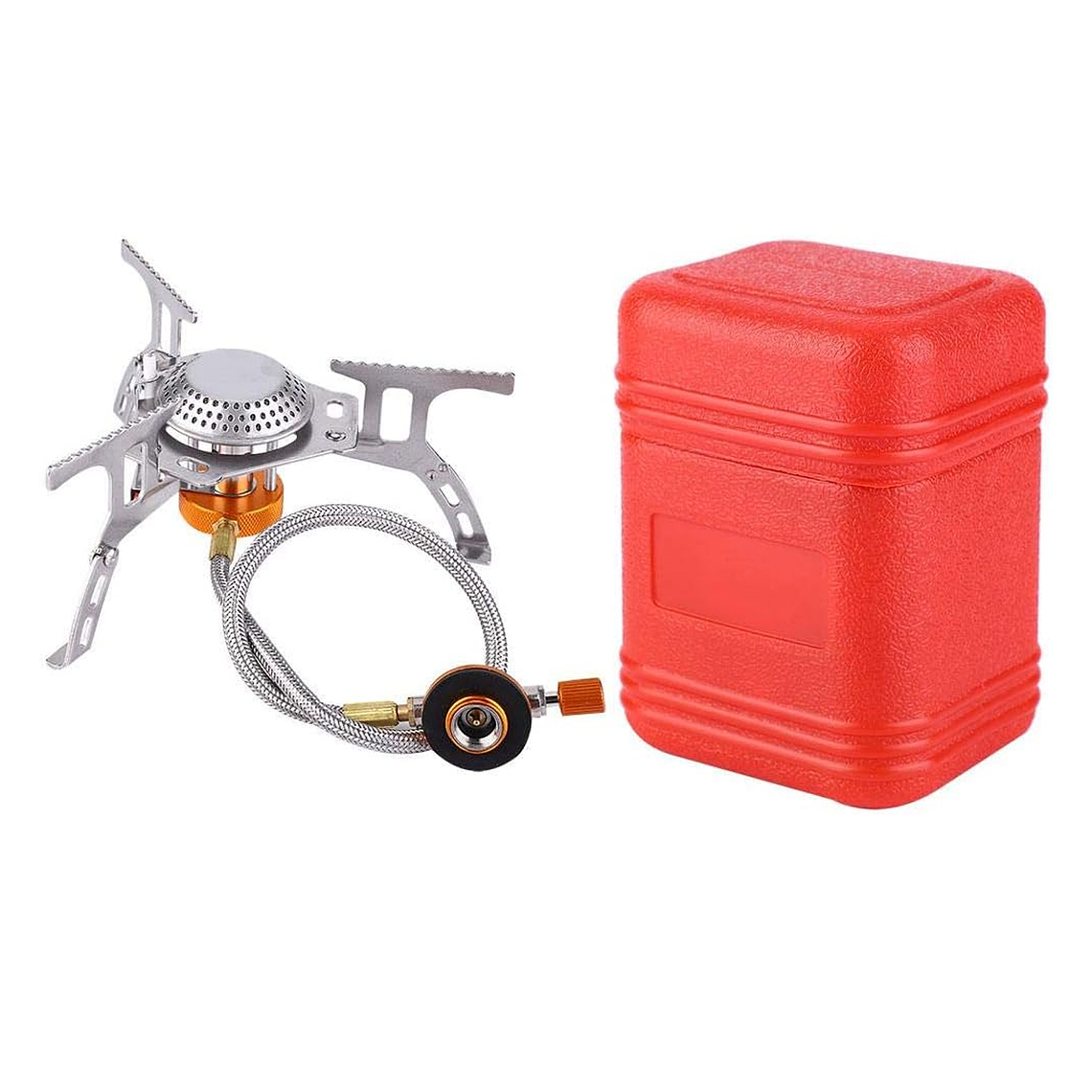 Cocinilla Para Camping Con Manguera A Gas 2