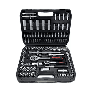 Set De Cajas De Herramientas De Dados De 108 Piezas De Crv