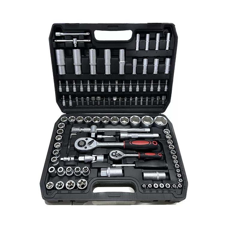 Set De Cajas De Herramientas De Dados De 108 Piezas De Crv 1