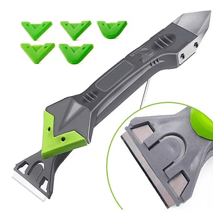 Sellador Raspador Silicona Removedor De Calafateo 5 En 1