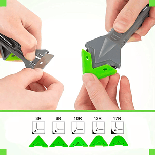 Sellador Raspador Silicona Removedor De Calafateo 5 En 1